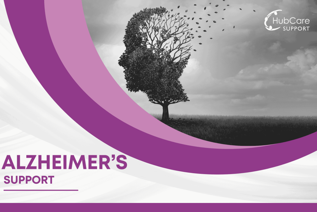Image of a tree shaped like a human head from the side with the leaves falling away leaving empty branches to illustrate how brain loses elements when suffering from alzheimers